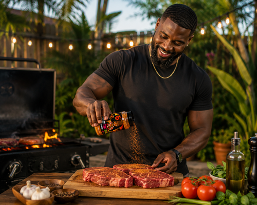 Crazy Tiki Rub for beef