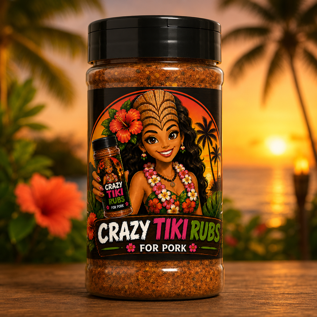 Crazy Tiki Rub for pork