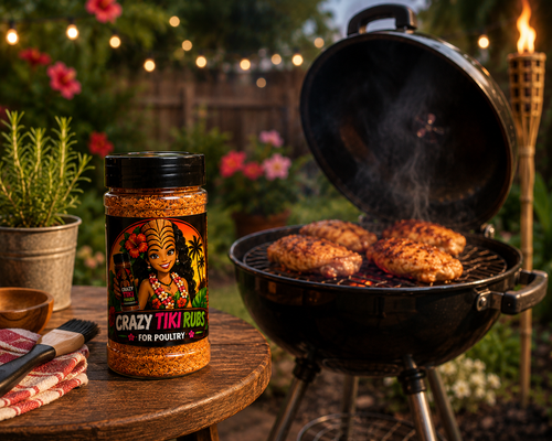 Crazy Tiki Rubs for poultry