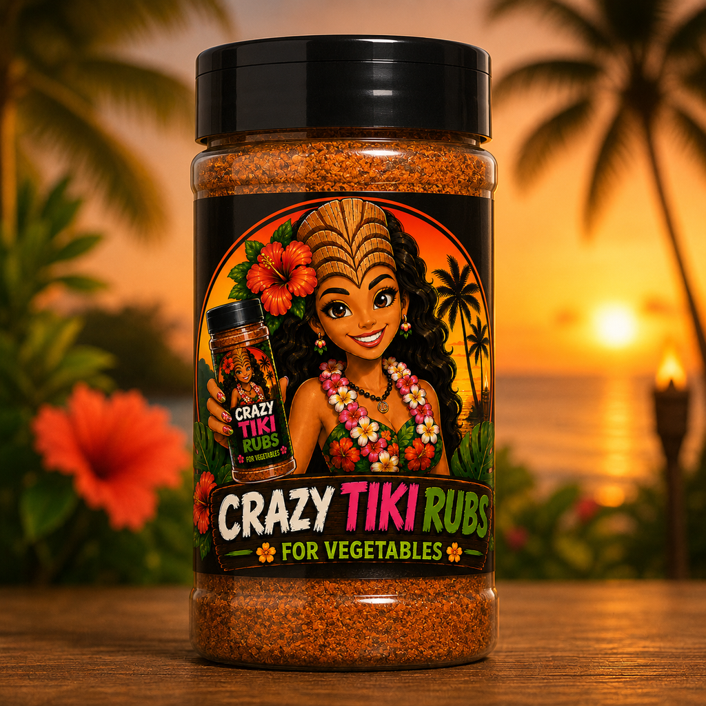 Crazy Tiki Rub for vegetables